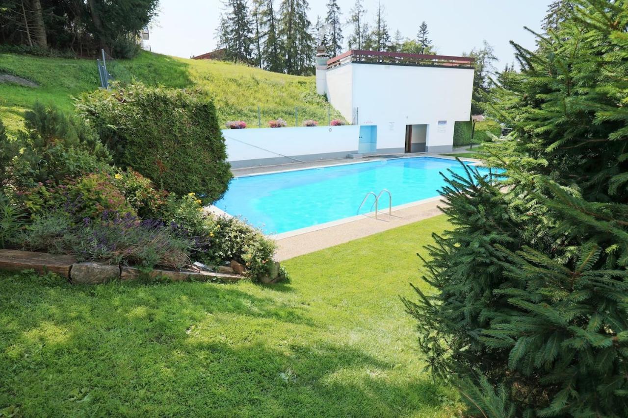 Appartement Cosy Et Renove Au Coeur De La Station Crans-Montana Kültér fotó