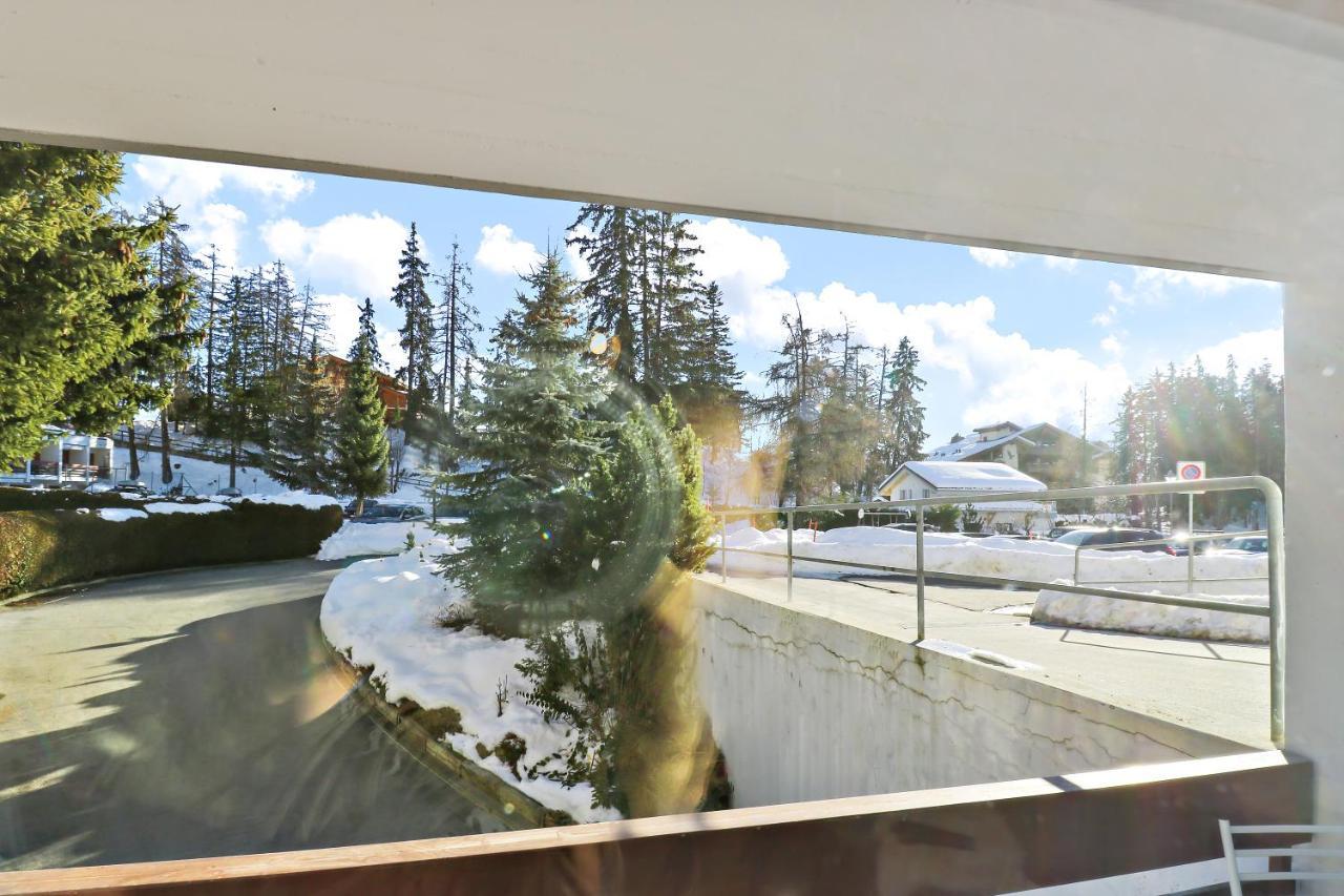 Appartement Cosy Et Renove Au Coeur De La Station Crans-Montana Kültér fotó
